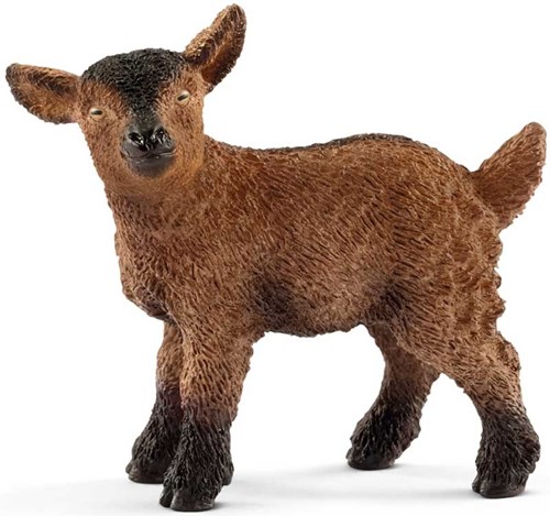 Schleich boerderij speelgoedfiguur geitenjong 13829 - educatief dierenspeelgoed