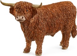 Schleich boerderij speelgoed Hooglandstier 13919 - realistisch figuur