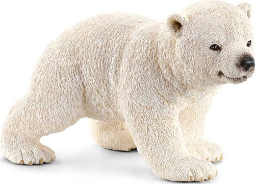 Schleich Safari ijsbeer jong - realistisch speelgoedfiguur ijsbeer
