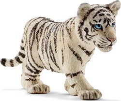 Schleich Safari - Jonge Witte Tijger speelfiguur 14732