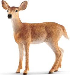 Schleich Safari - Witstaarthertenkoe Speelfiguur 14819 Dieren
