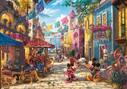 Schmidt legpuzzel Disney Mickey & Minnie Mexico 6000 stukjes cartoon