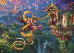 Schmidt Disney puzzel Rapunzel Tangled 1000 stukjes cartoon