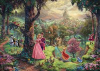 Schmidt Disney puzzel Doornroosje 1000 stukjes - Thomas Kinkade