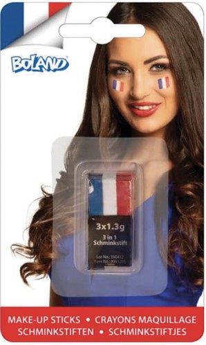 Graine Creative Schmink Stick Nederlandse Vlag Rood Wit Blauw