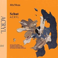 Schut schilderpapier acryl 40x50cm 360gr 50 vel professioneel blok