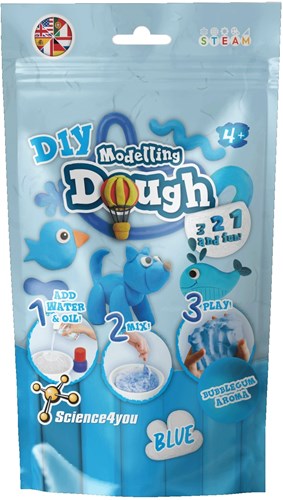 Science4You klei blauw DIY - creatieve speelset voor kinderen