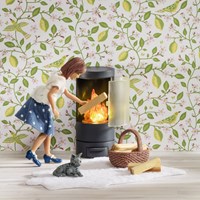 Lundby poppenhuis open haard - miniatuur woonkamer accessoire LED-2