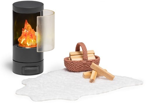 Lundby Set - Open haard