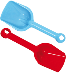 Gowi schep speelgoed 22cm - zand en tuin - duurzaam plastic