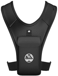 Six Peaks Running Vest with Phone Holder - Black - One Size