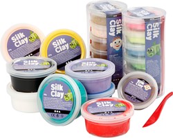 Silk Clay Silk Clay® Set Basis- en Neonkleuren
