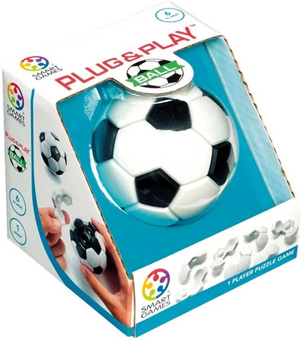 Smart Games voetbal puzzel Plug & Play Ball - fidget toy denkspel