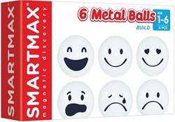 Smartmax magnetisch bouwspeelgoed Xtension set 6 ballen