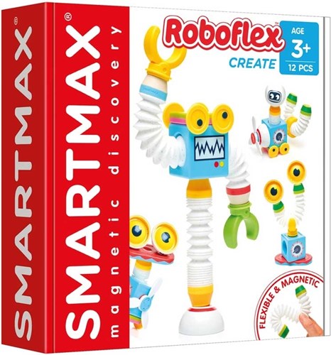 Smartmax magnetisch bouwspeelgoed Roboflex - flexibel robot speelgoed