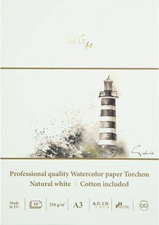 SMLT SMLT Aquarelblok Professional A3 250gr 10 vel