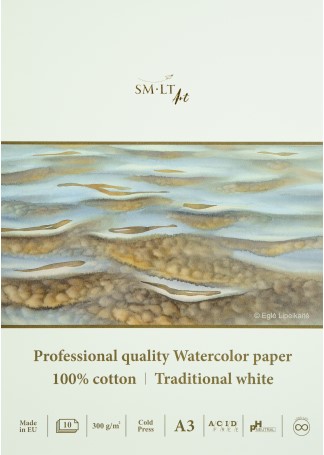 SMLT SMLT Aquarelblok Professional A3 300gr 10 vel