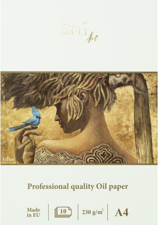 SMLT SMLT Professional Papierblok Olieverf A4 230gr 10 vel