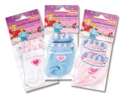 Heless poppen sokken - accessoires voor pop 28-35 cm multicolor