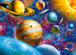 Castorland puzzel Solar System Odyssey - 100 stukjes educatief speelgoed