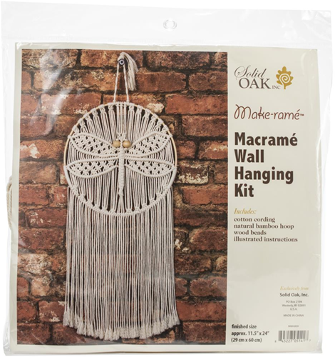 Solid Oak Solid Oak Macramé Kit Libel 29x60 cm