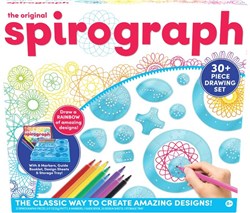 Spirograph creatief tekenset met originele spirograph vormen