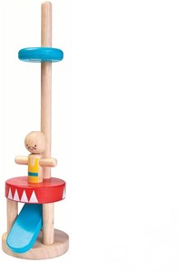 Plan Toys houten leerspel Jumping Acrobat