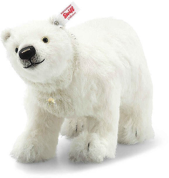 Steiff Mifuyu Beautiful Winter ホワイト Steiff knuffel ijbeer Winter, wit (Swarovski)