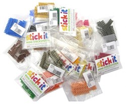 Stick-it Stick-it Kleurstrips 6st. grijs P4 638