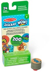 Melissa & Doug sticker speelgoed - Sticker WOW! Mini + Refill Dino