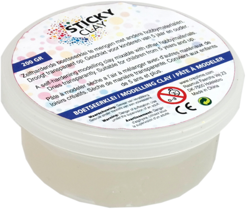 Hobbygroep Sticky Clay 200 gr