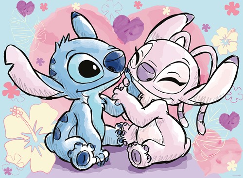 Nathan puzzel Stitch & Angel - 500 stukjes