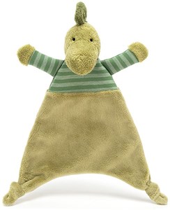 Jellycat Gestreept Dinosaurus Soother jellycat kopen in de aanbieding