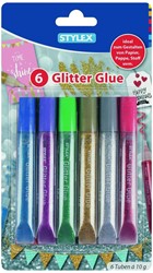 Stylex 6 glitterlijm op kaart Stylex 25100