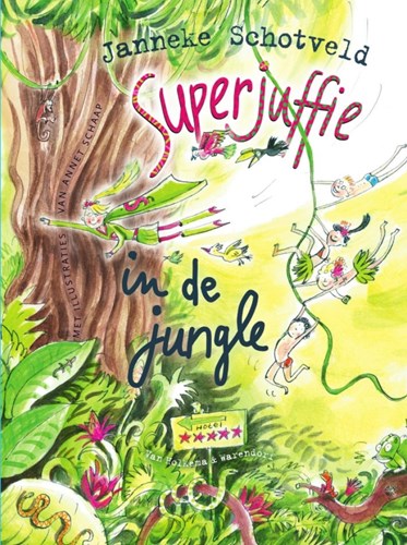 Unieboek kinderboek Superjuffie avontuur jungle 7+ leesplezier