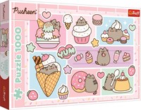 Trefl puzzel Sweet Pusheen - 1000 stukjes karton educatief-2