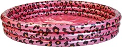 Swim Essentials kinderzwembad panterprint roze goud 150 cm opblaasbaar