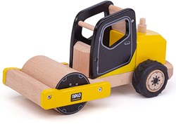 Tidlo Houten Road Roller - Bouwplaats Speelgoed - Wals