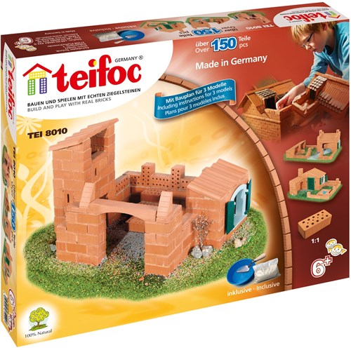 Teifoc Bouwdoos - kasteel - 150 onderdelen