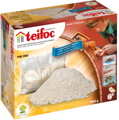 Teifoc Bouwonderdeel - cement 1000 gram