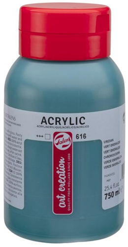 Royal Talens TAC Acrylverf 616 Smaragdgroen 750 ml