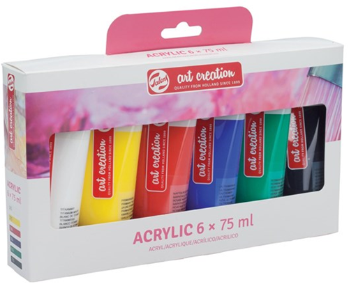 Royal Talens TAC Acrylverf 6x75 ml
