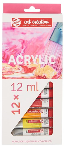 Royal Talens TAC Acrylverf Set 12x12 ml