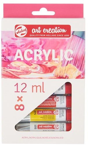 Royal Talens TAC Acrylverf Set 8x12 ml