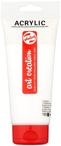 Royal Talens TAC Acrylverf Titaanwit 200 ml
