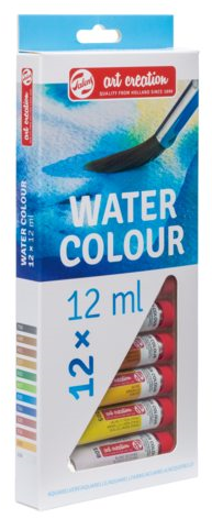 Royal Talens TAC Aquarelverf Set 12x12 ml