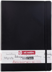 Talens schetsboek portret dot A4 80 vel 80g handlettering bullet journal