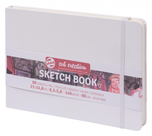 Royal Talens TAC Schetsboek 21x15 cm 140gr 80 vel Wit