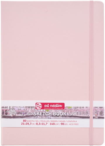 Royal Talens TAC Schetsboek 21x30 cm 140gr 80 vel Roze
