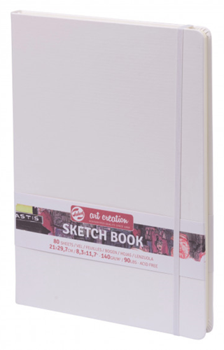 Royal Talens TAC Schetsboek 21x30 cm 140gr 80 vel Wit